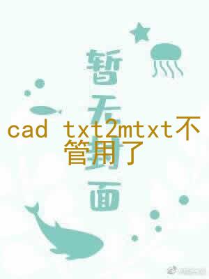 cad txt2mtxt不管用了